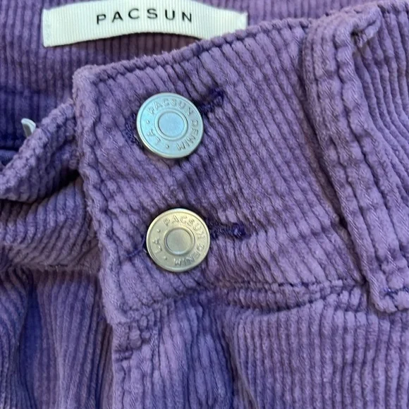 PacSun Plum Corduroy Stretch Low Rise Bootcut Jeans - Women’s 2 / 24 - Picture 7 of 12
